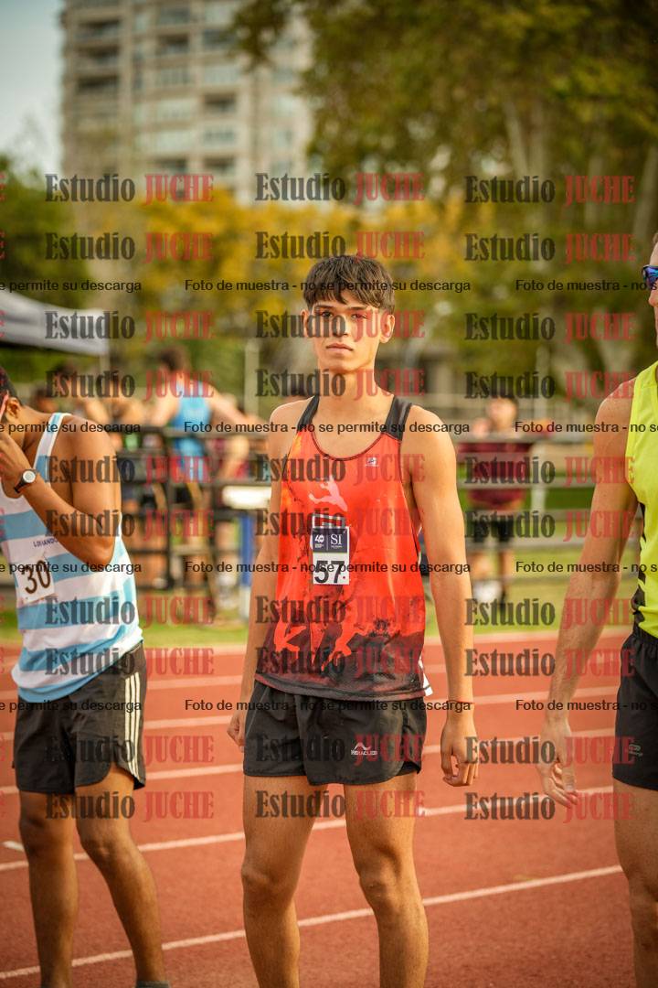 Fotos de los 1500 m llanos de varones