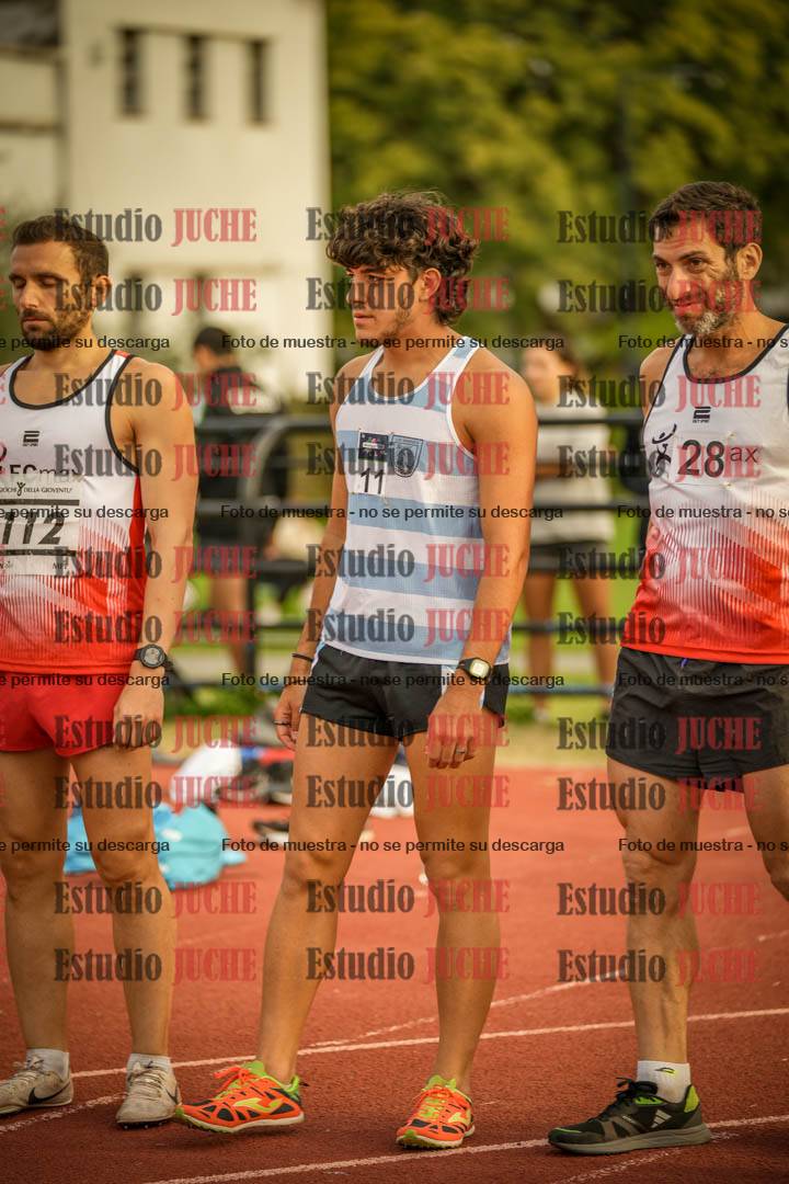 Fotos de los 1500 m llanos de varones