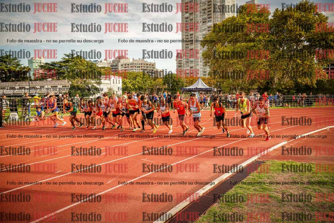 Fotos de los 1500 m llanos de varones
