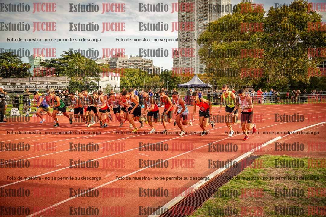 Fotos de los 1500 m llanos de varones