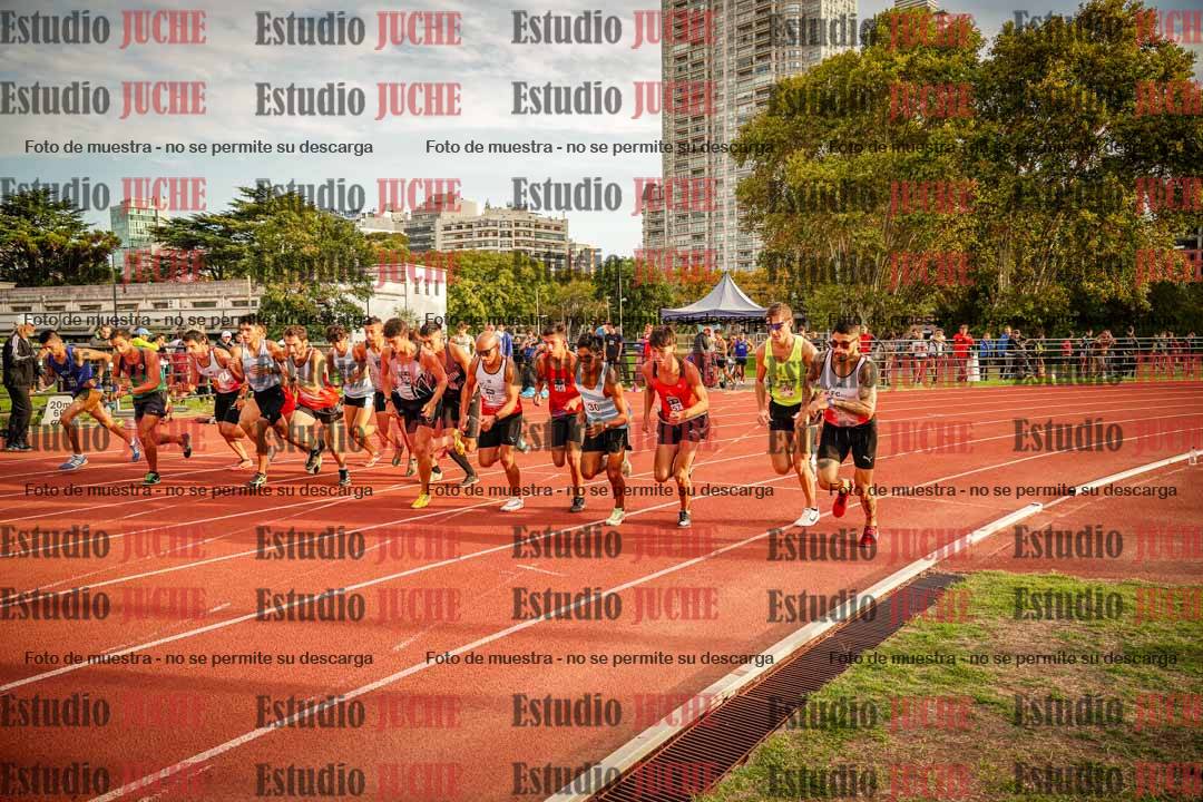 Fotos de los 1500 m llanos de varones