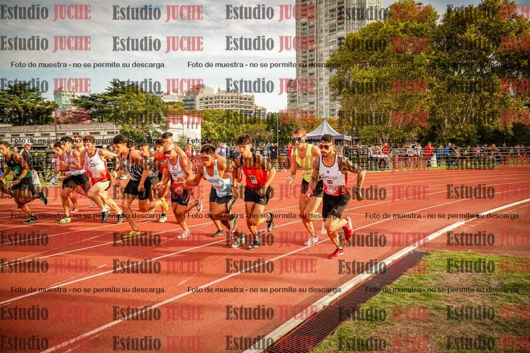 Fotos de los 1500 m llanos de varones