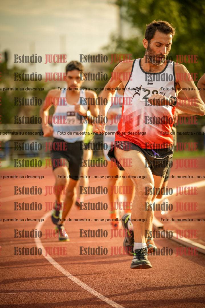 Fotos de los 1500 m llanos de varones