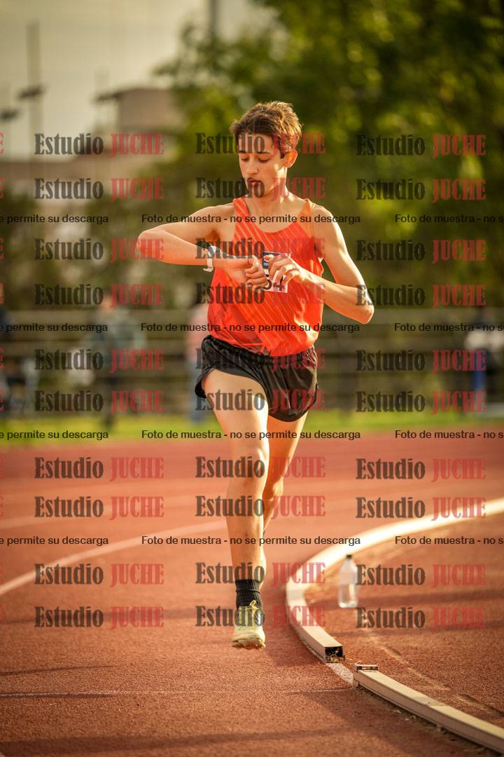 Fotos de los 1500 m llanos de varones