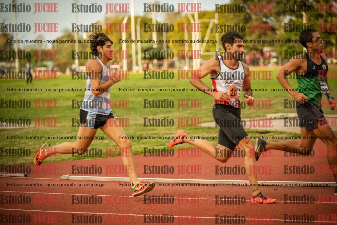 Fotos de los 1500 m llanos de varones