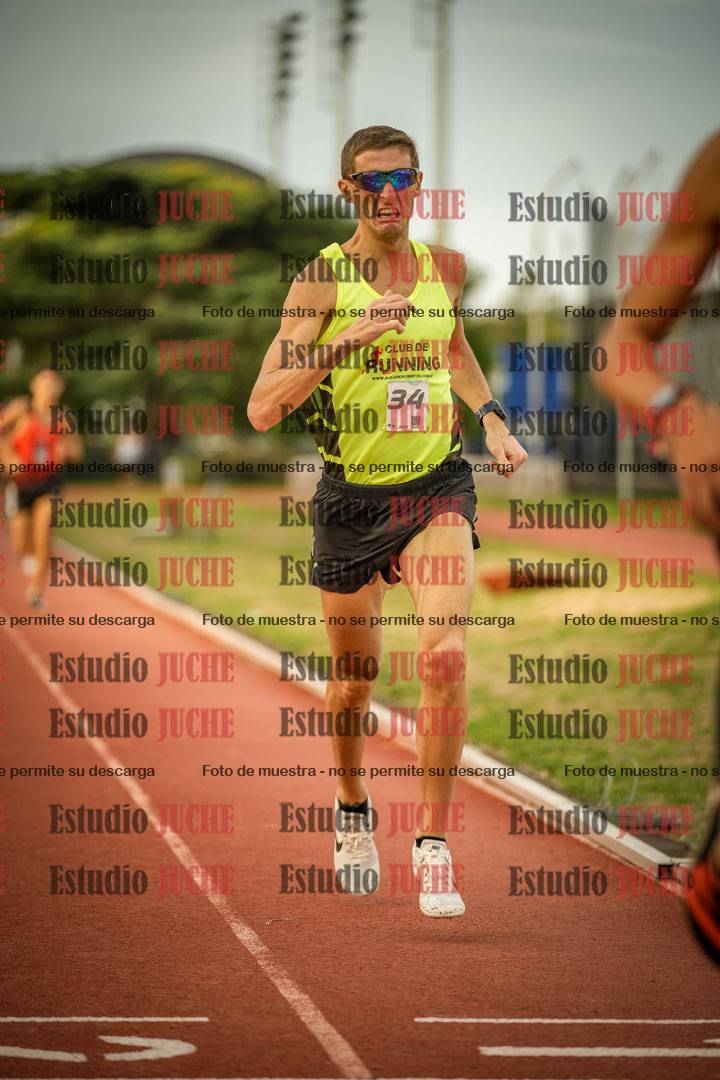 Fotos de los 1500 m llanos de varones