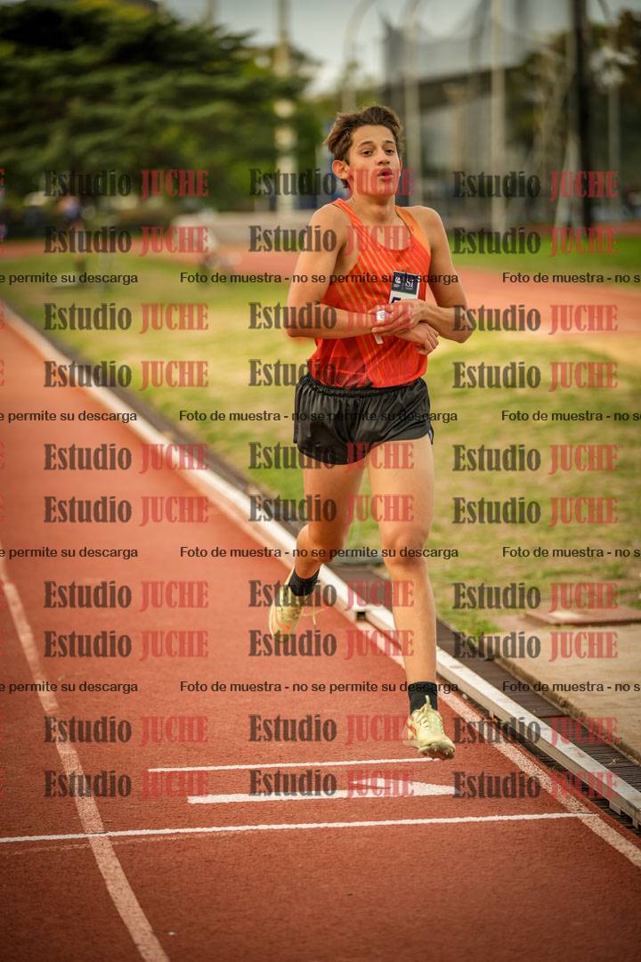 Fotos de los 1500 m llanos de varones