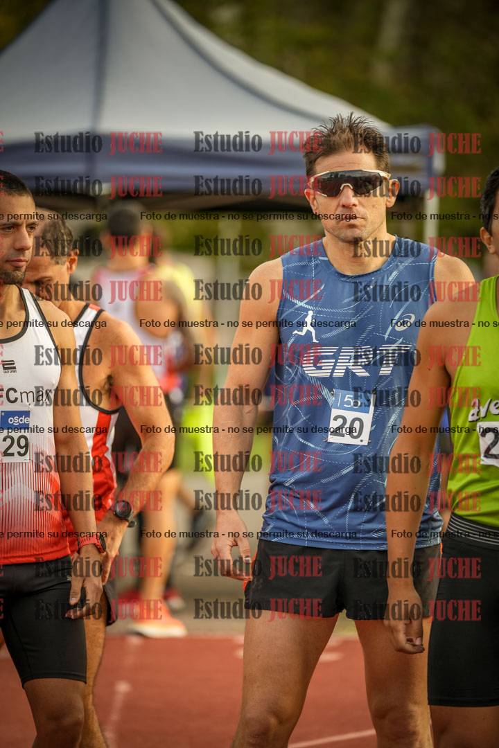 Fotos de los 1500 m llanos de varones