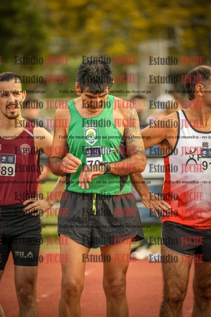 Fotos de los 1500 m llanos de varones