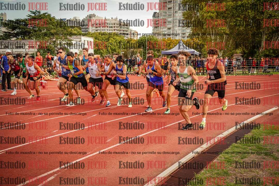 Fotos de los 1500 m llanos de varones