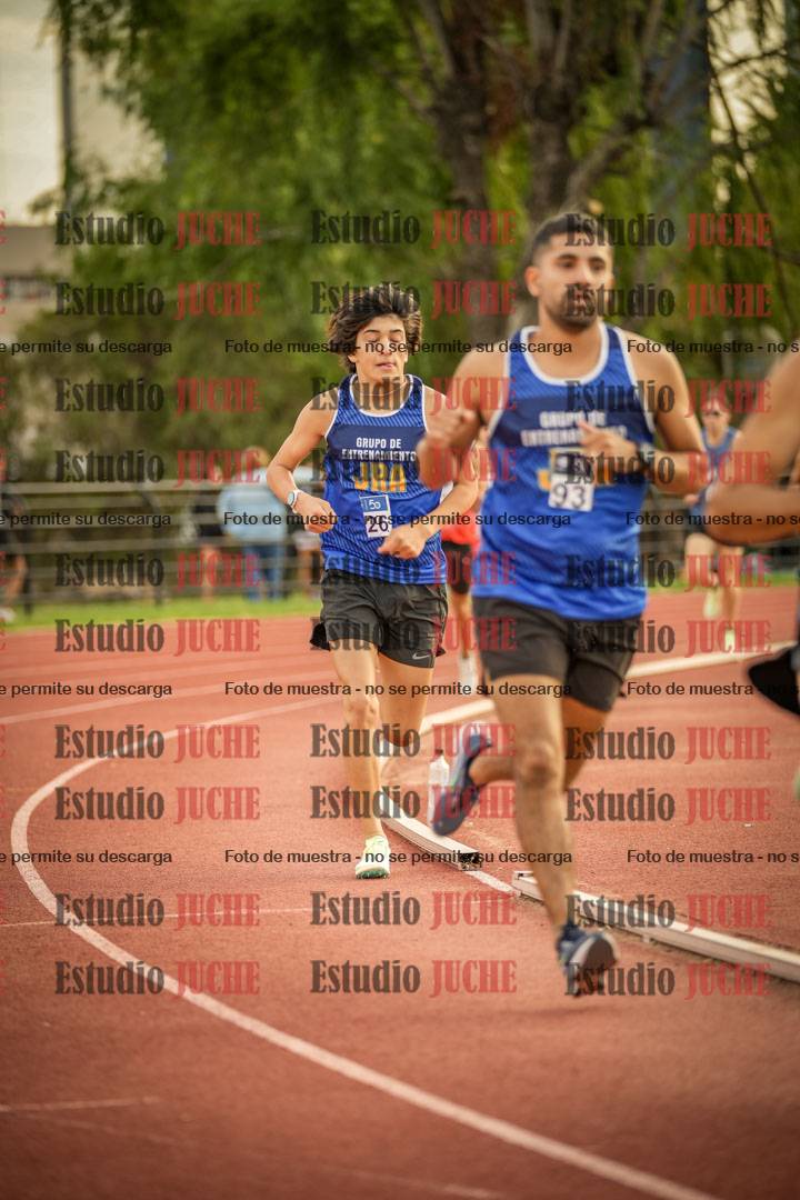 Fotos de los 1500 m llanos de varones