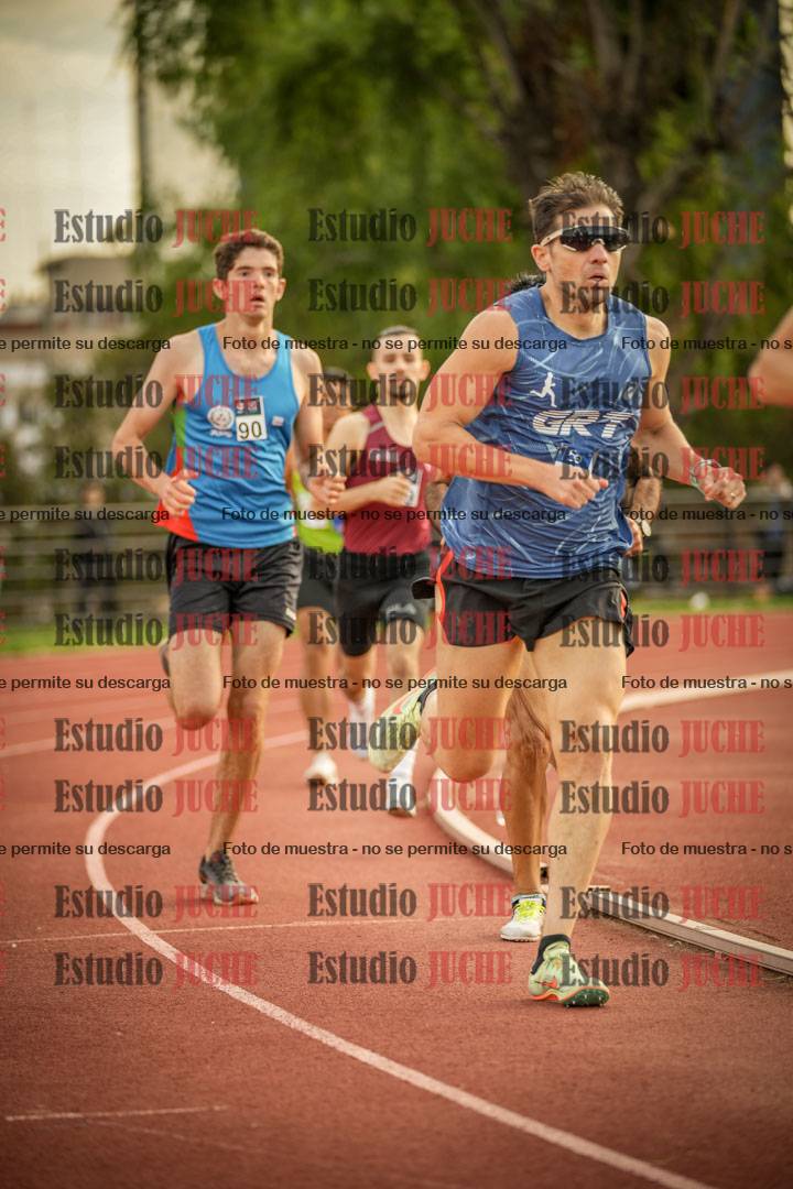 Fotos de los 1500 m llanos de varones