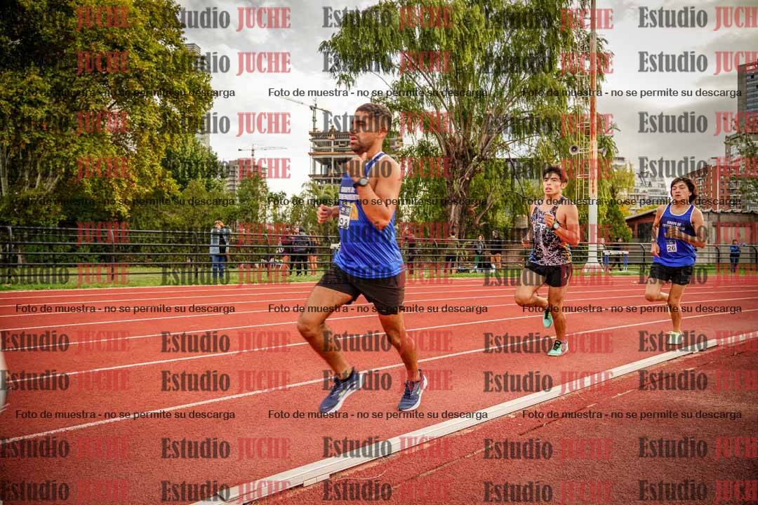 Fotos de los 1500 m llanos de varones