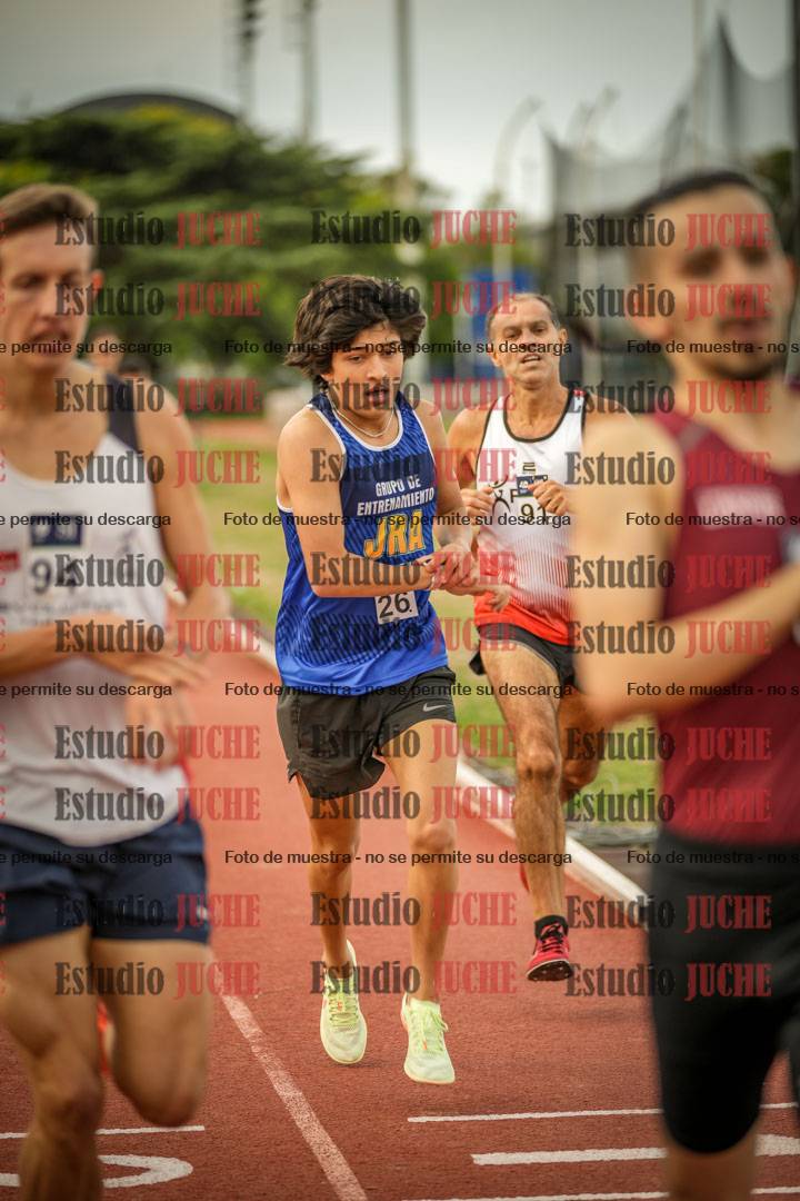 Fotos de los 1500 m llanos de varones