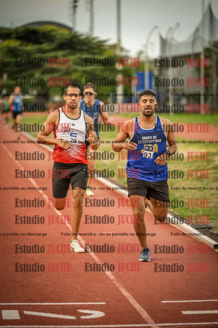 Fotos de los 1500 m llanos de varones