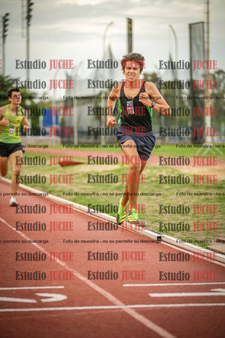 Fotos de los 1500 m llanos de varones