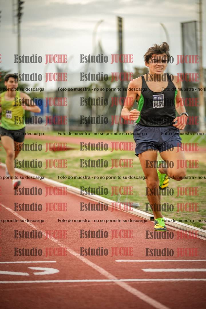 Fotos de los 1500 m llanos de varones