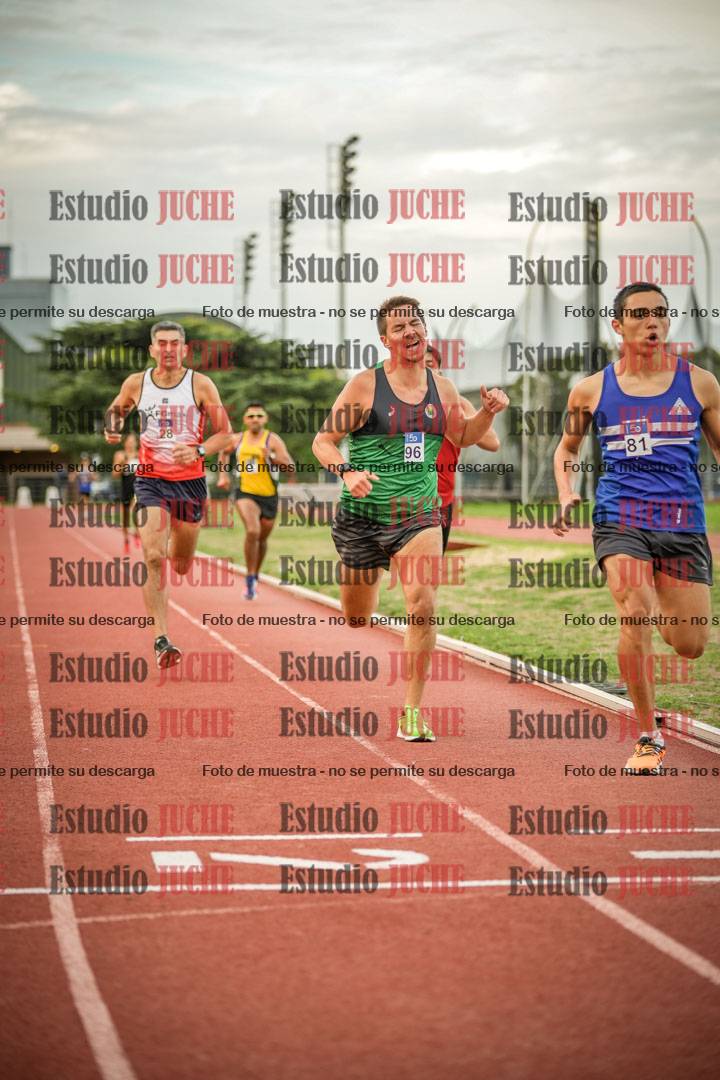 Fotos de los 1500 m llanos de varones