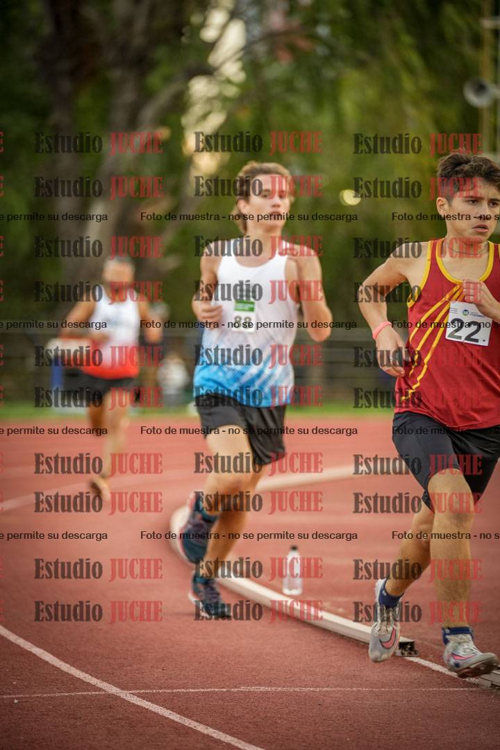 Fotos de los 1500 m llanos de varones
