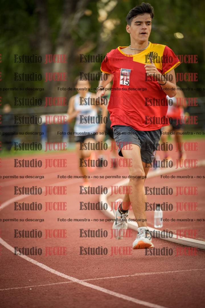 Fotos de los 1500 m llanos de varones