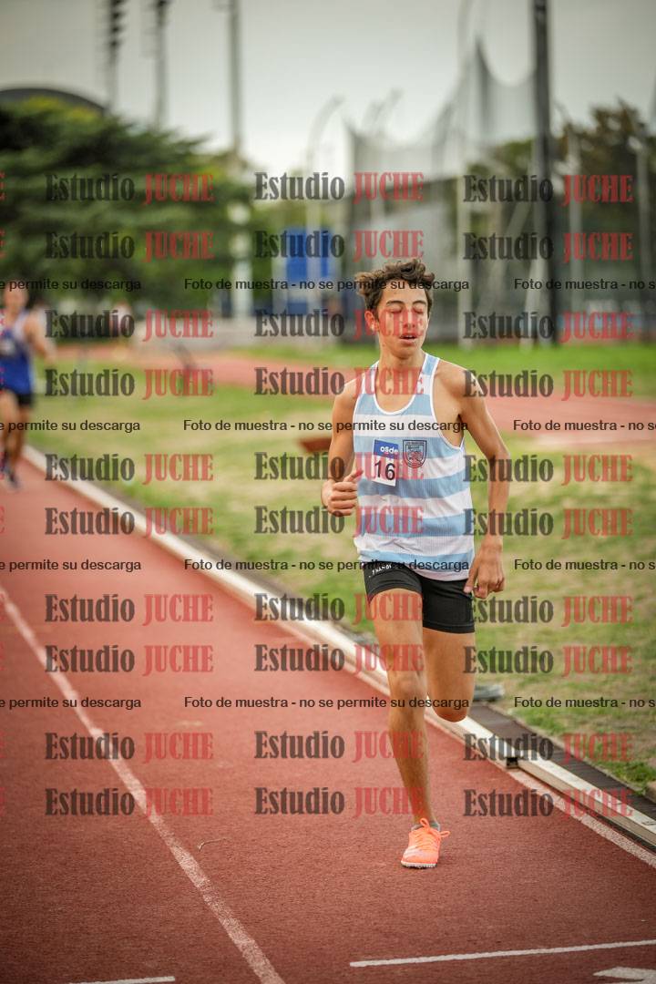 Fotos de los 1500 m llanos de varones