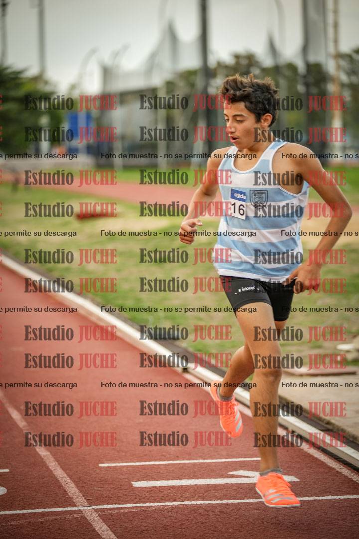 Fotos de los 1500 m llanos de varones