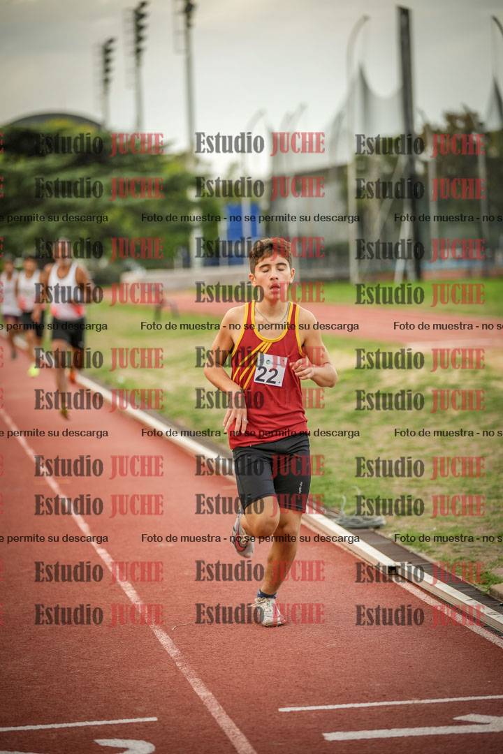 Fotos de los 1500 m llanos de varones