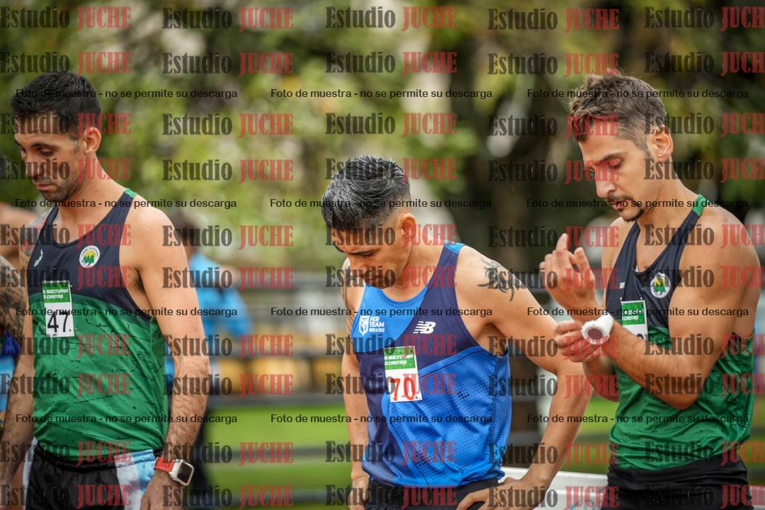 Fotos de los 5000 m de varones - serie 1