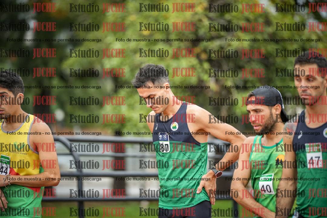 Fotos de los 5000 m de varones - serie 1