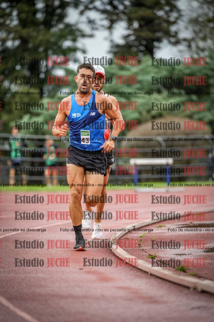 Fotos de los 5000 m de varones - serie 1