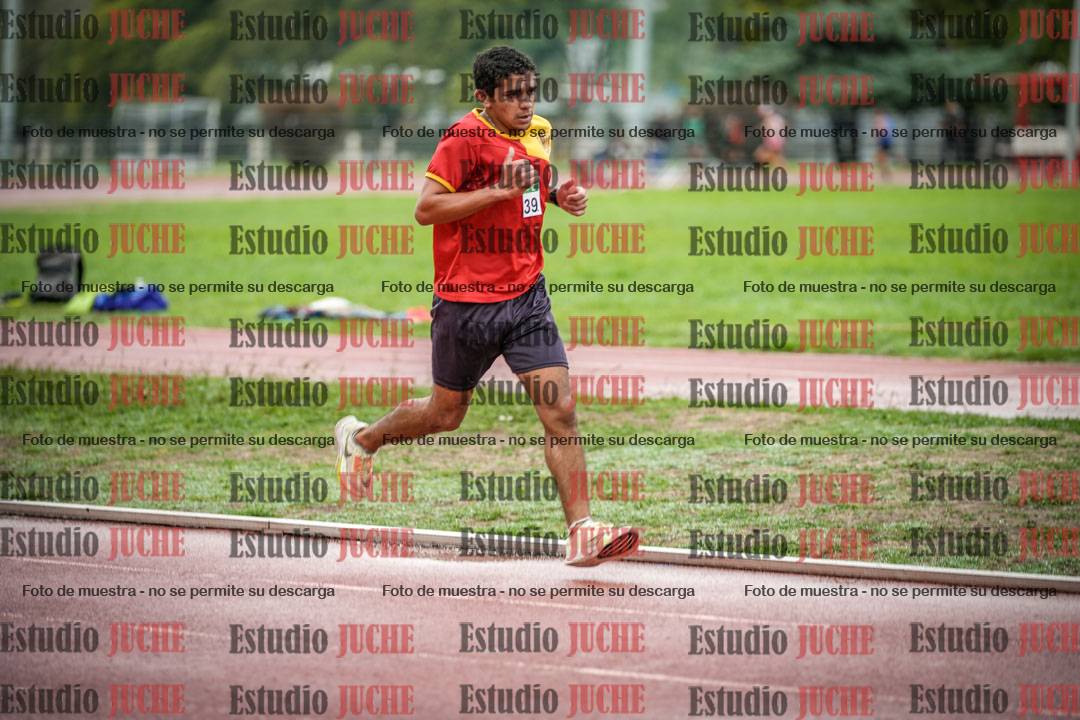 Fotos de los 5000 m de varones - serie 1