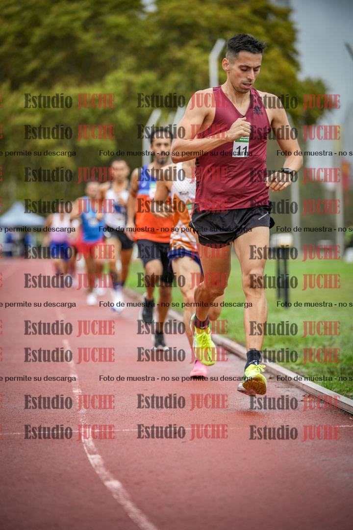 Fotos de los 5000 m de varones - serie 2
