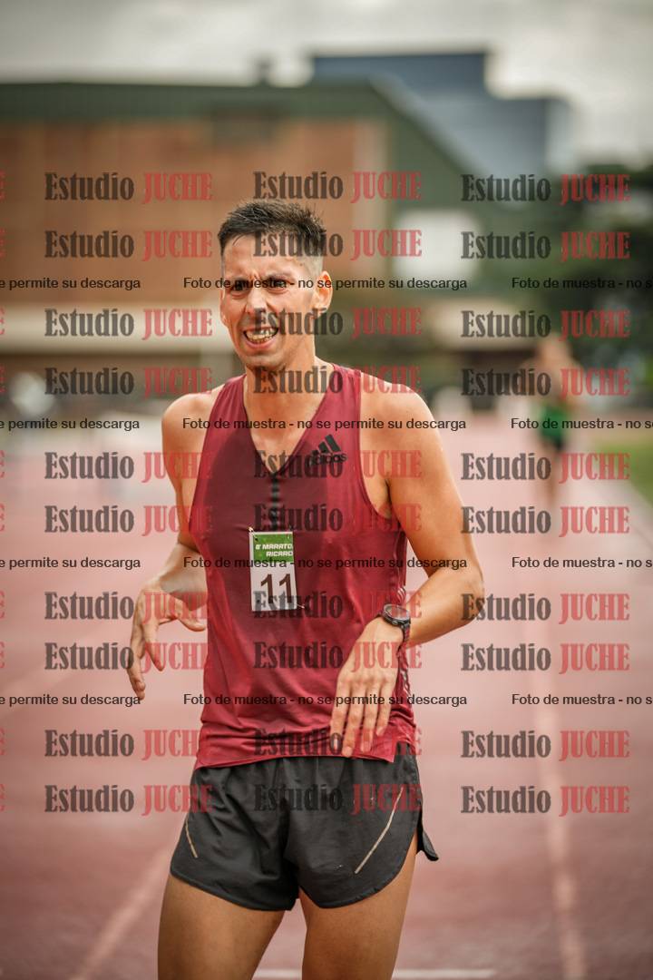 Fotos de los 5000 m de varones - serie 2