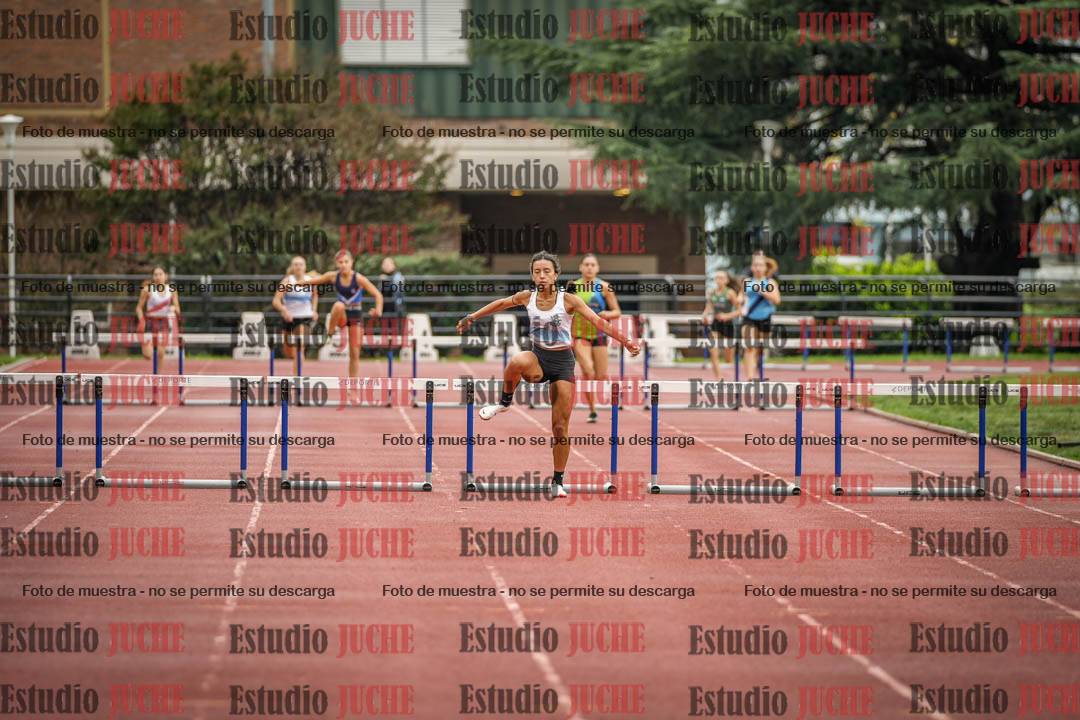 Fotos de los 400 m con vallas de mujeres
