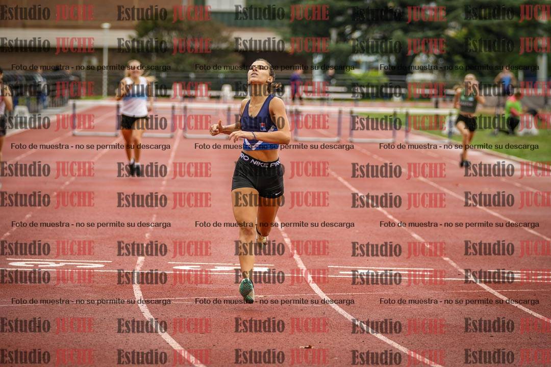 Fotos de los 400 m con vallas de mujeres