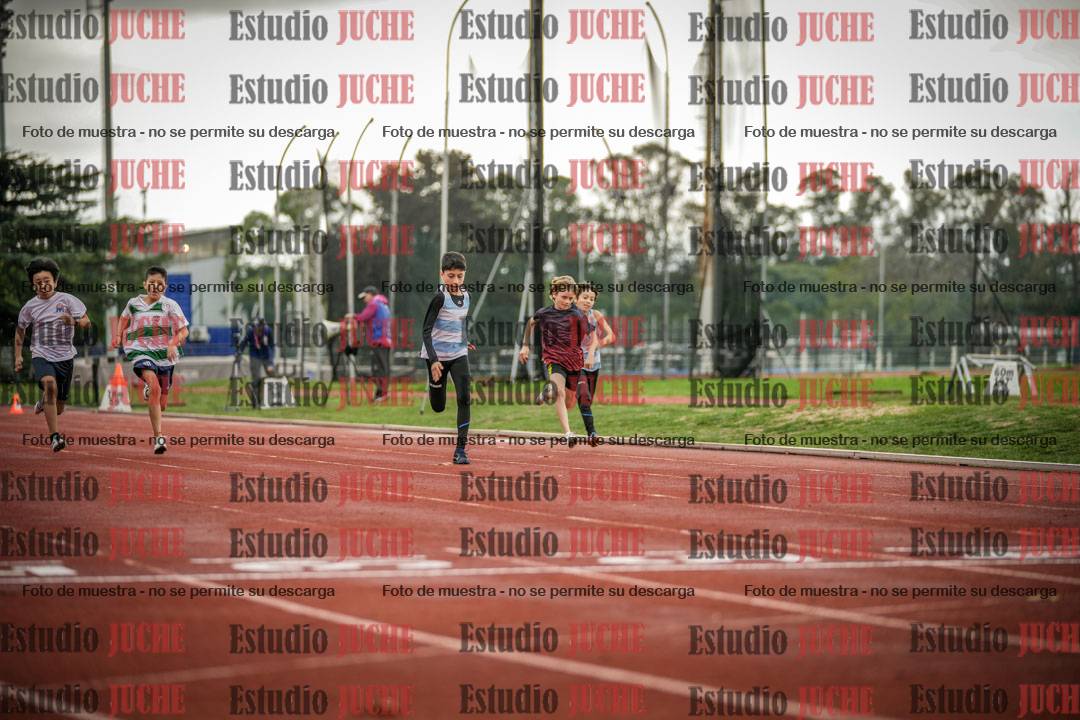 Fotos de los 50 m llanos de varones