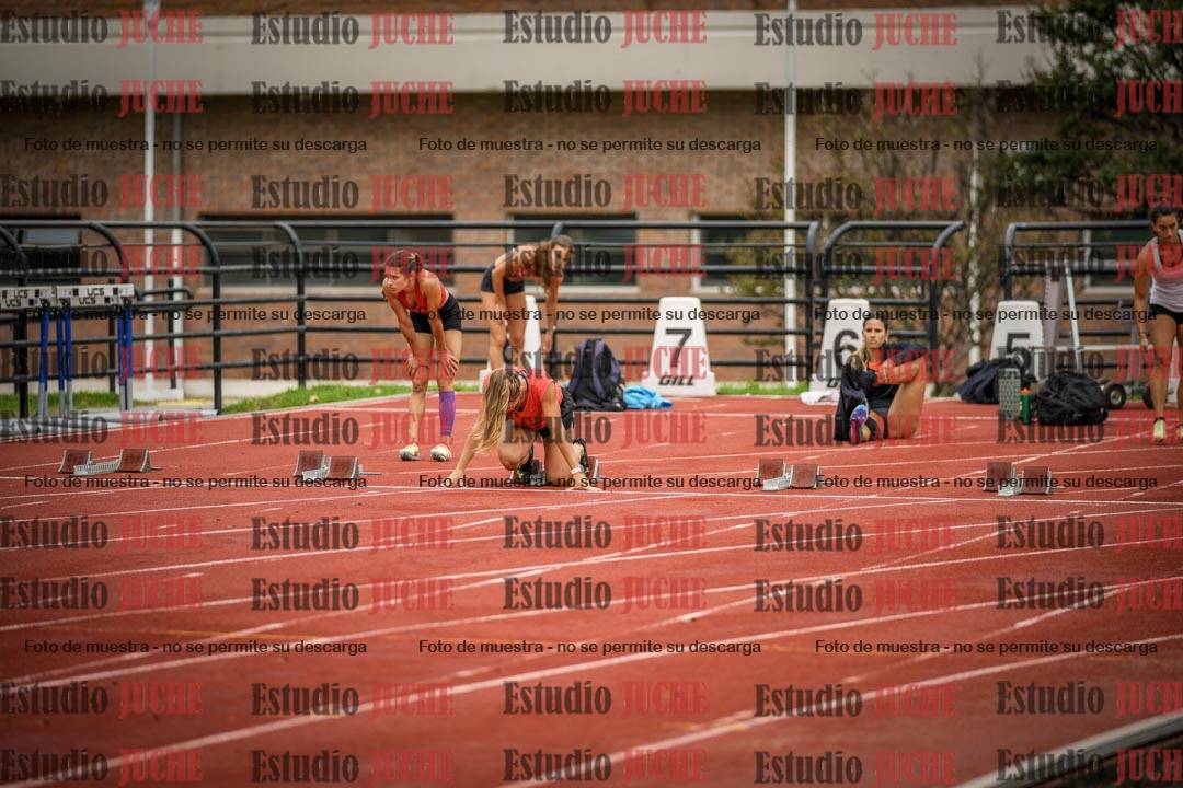 Fotos de los 100 m llanos de mujeres