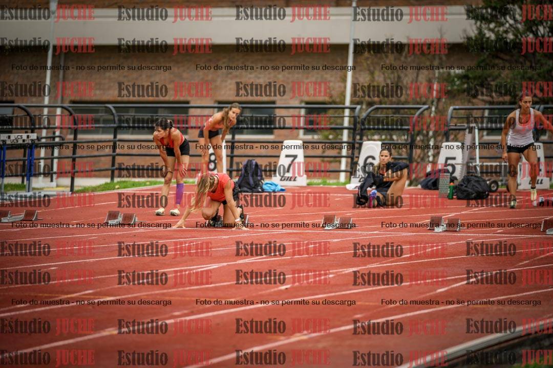 Fotos de los 100 m llanos de mujeres