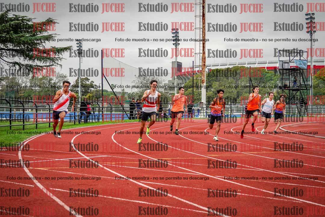Fotos de los 200 m llanos de varones