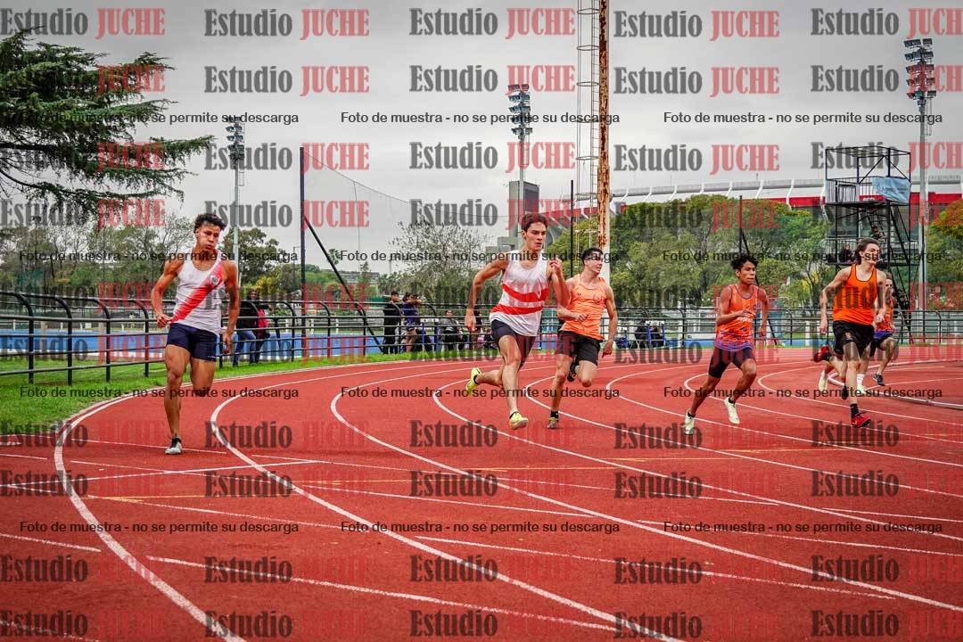 Fotos de los 200 m llanos de varones
