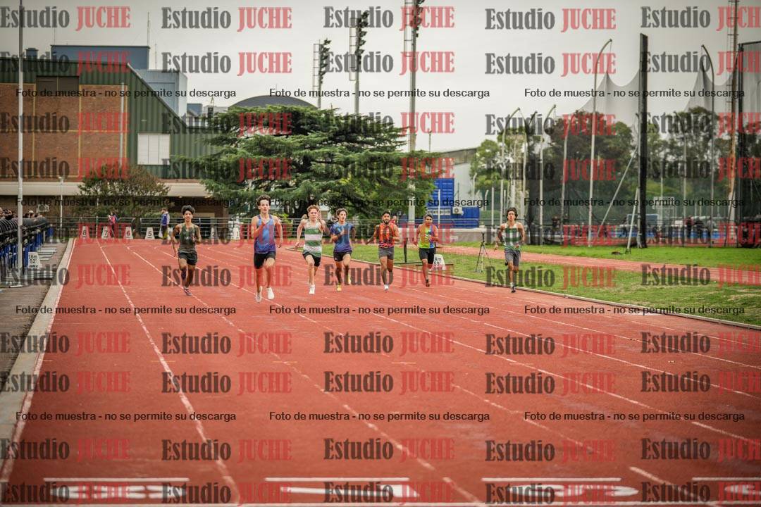 Fotos de los 200 m llanos de varones