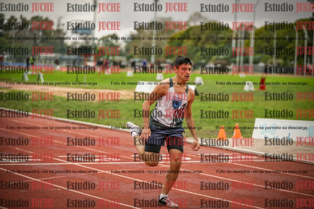 Fotos de los 200 m llanos de varones