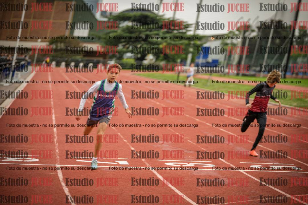 Fotos de los 200 m llanos de varones