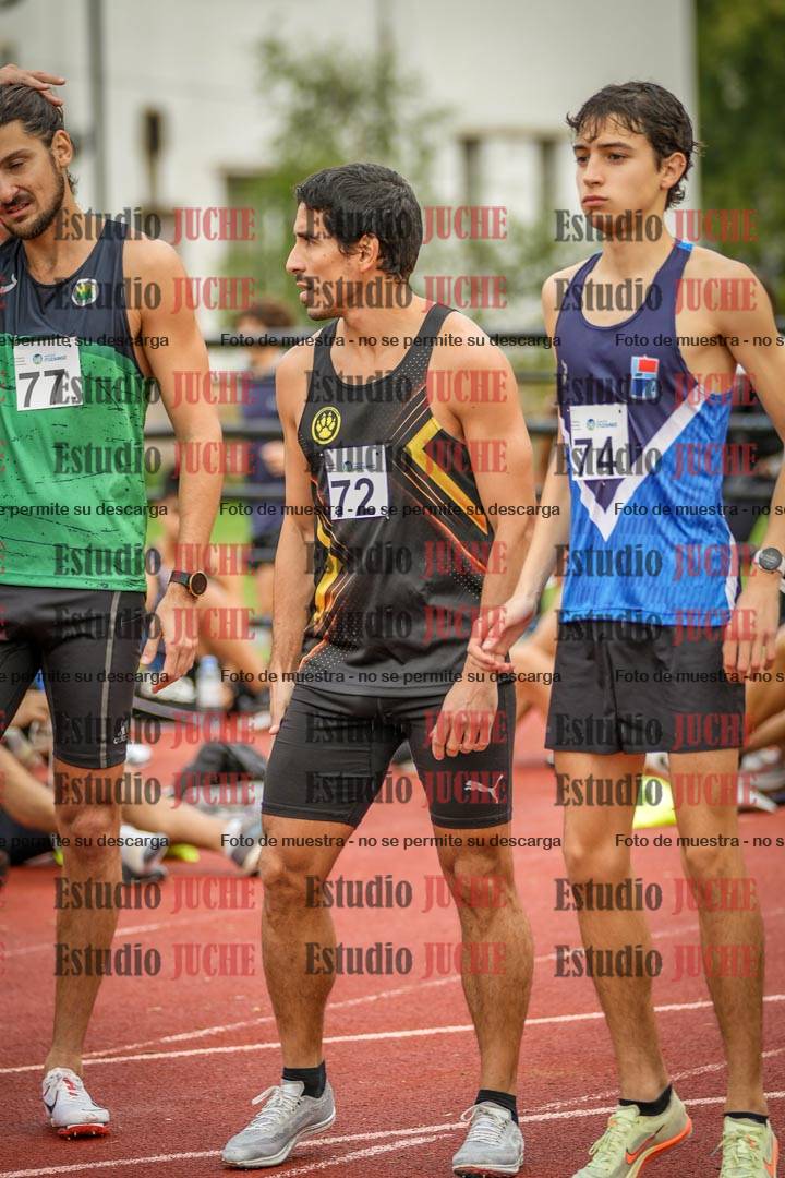 Fotos de los 1500 m llanos de varones