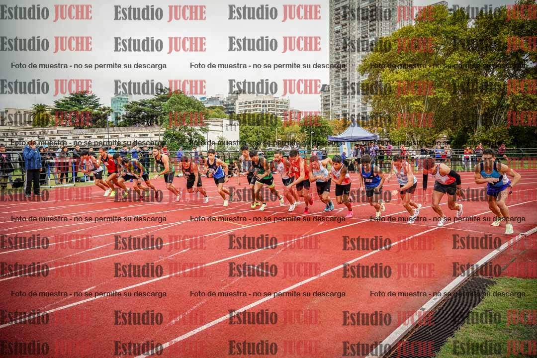 Fotos de los 1500 m llanos de varones