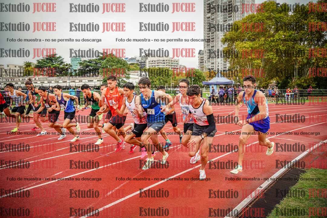 Fotos de los 1500 m llanos de varones