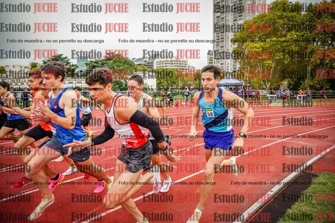 Fotos de los 1500 m llanos de varones
