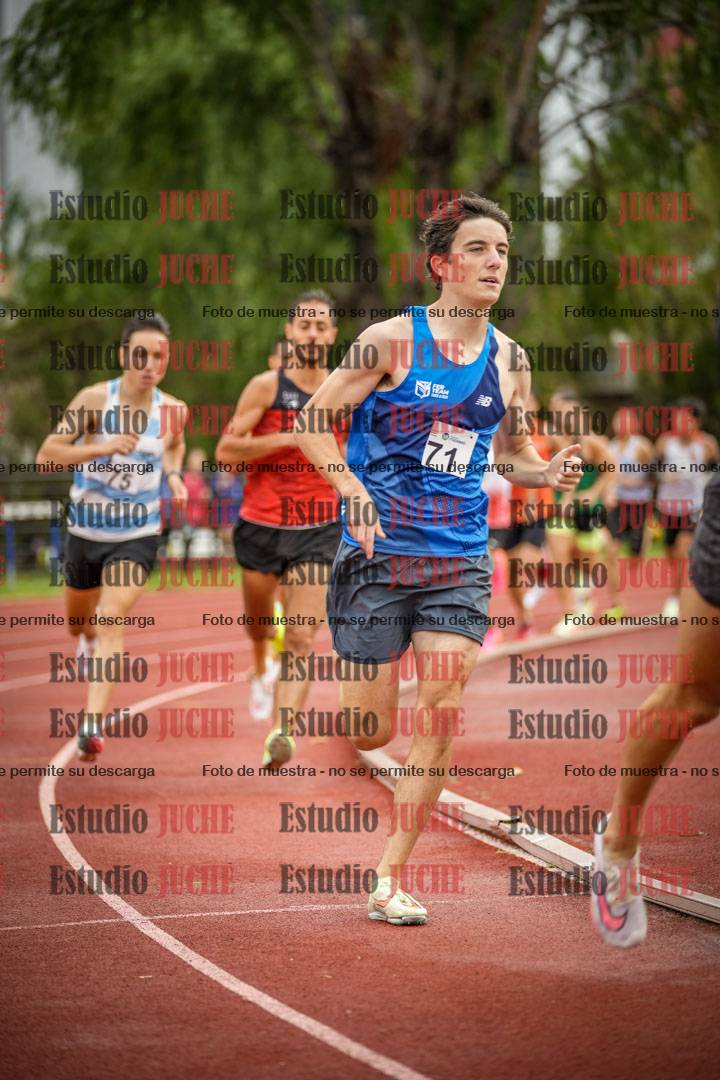 Fotos de los 1500 m llanos de varones