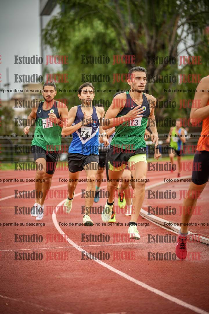 Fotos de los 1500 m llanos de varones