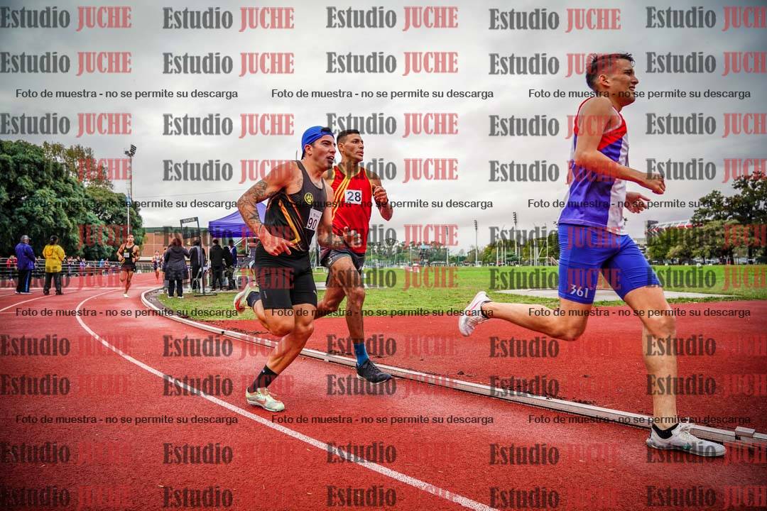 Fotos de los 1500 m llanos de varones